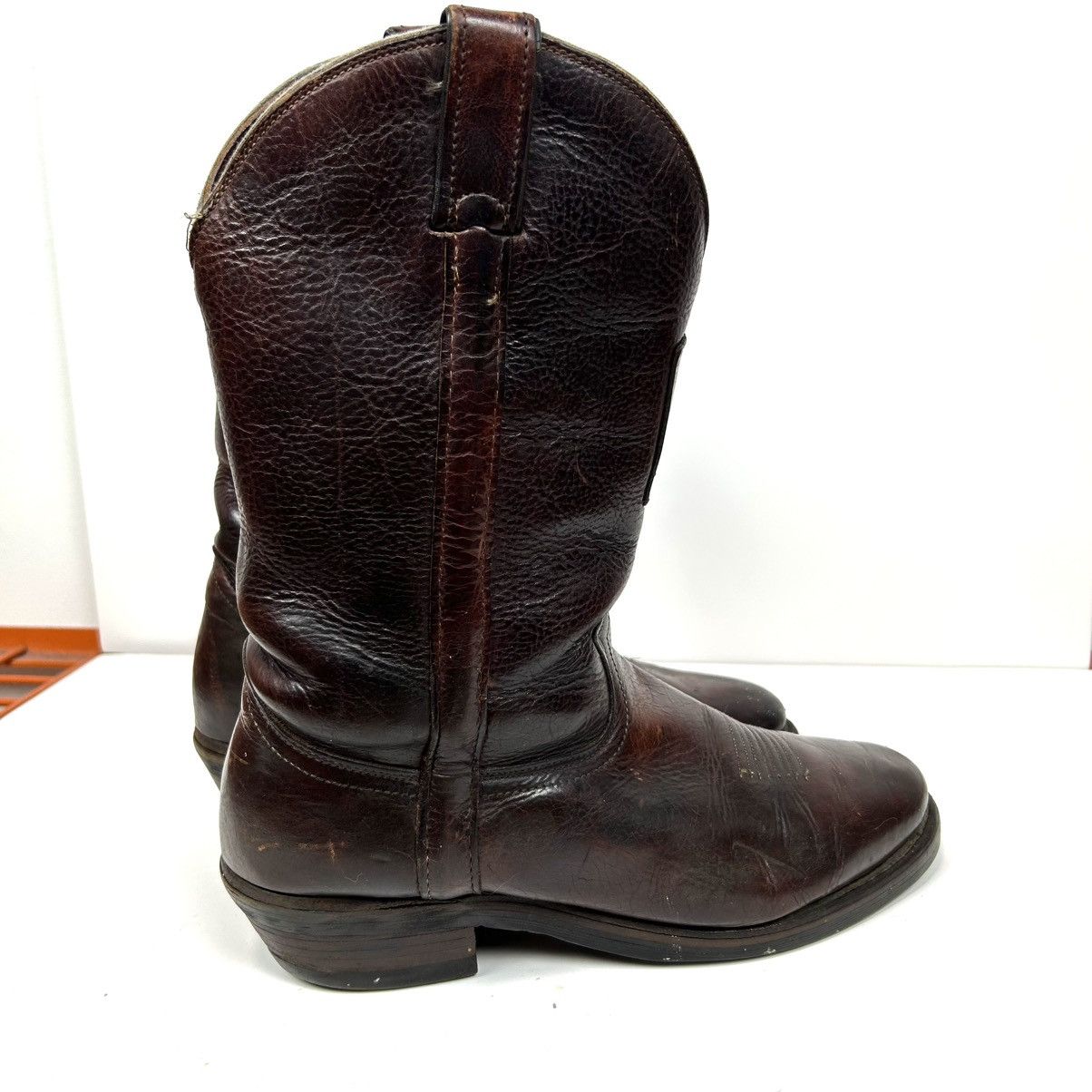 Chippewa Vintage Chippewa brown leather cowboy boots Size US 10.5 / EU 43-44 - 5 Thumbnail