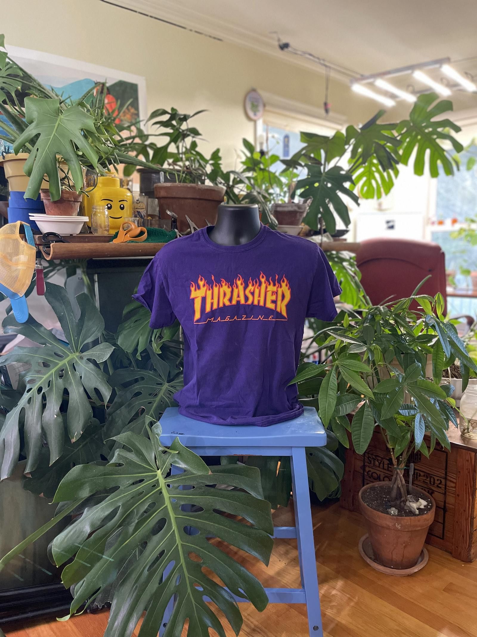 Thrasher Thrasher Magazine Logo T-Shirt - Purple Edition Size US M / EU 48-50 / 2 - 1 Thumbnail