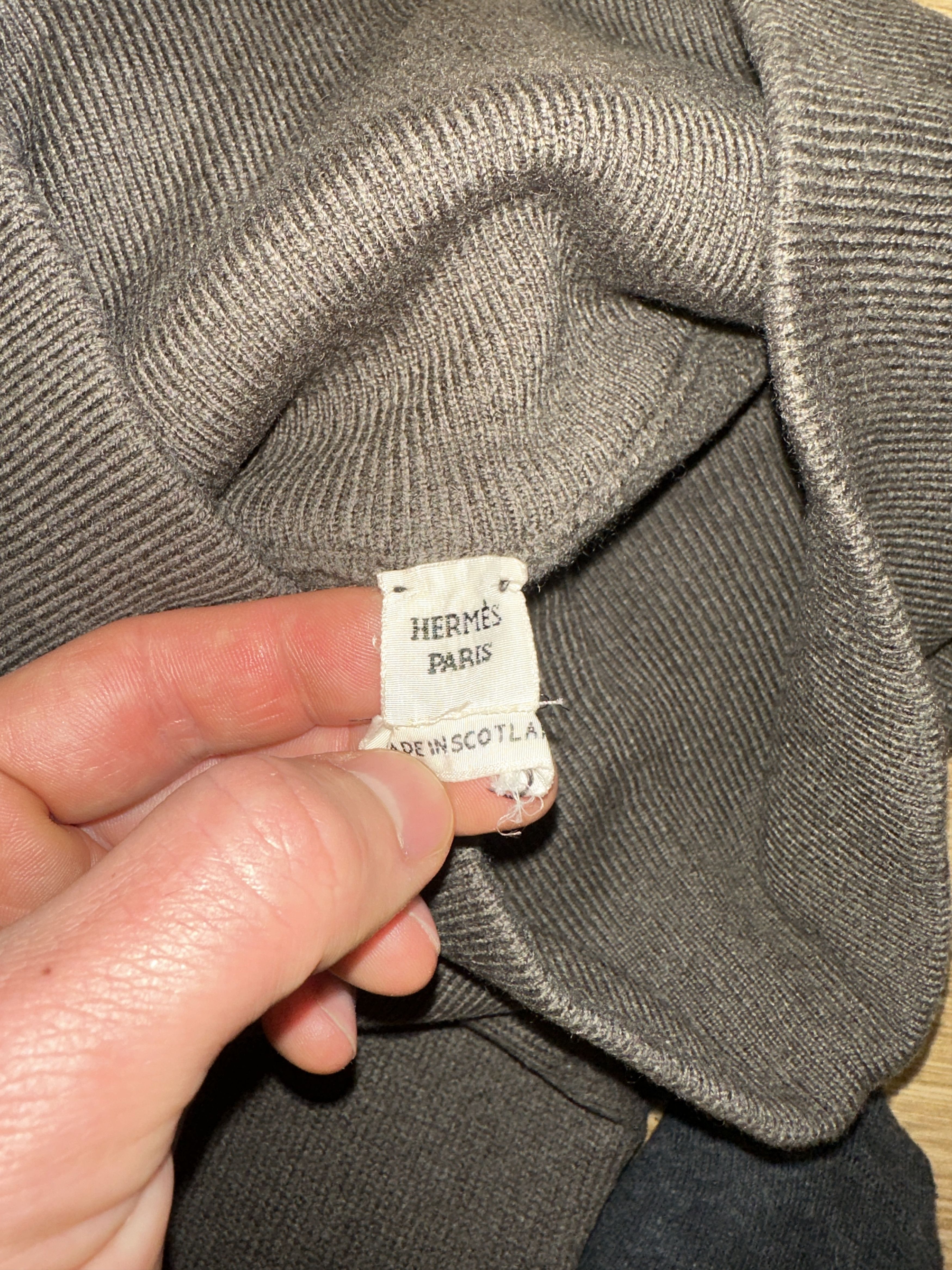 Hermes Hermès Cashmere Knit Jogger Pants Ribbed Waist Size 40 Size 27" / US 4 / IT 40 - 3 Thumbnail