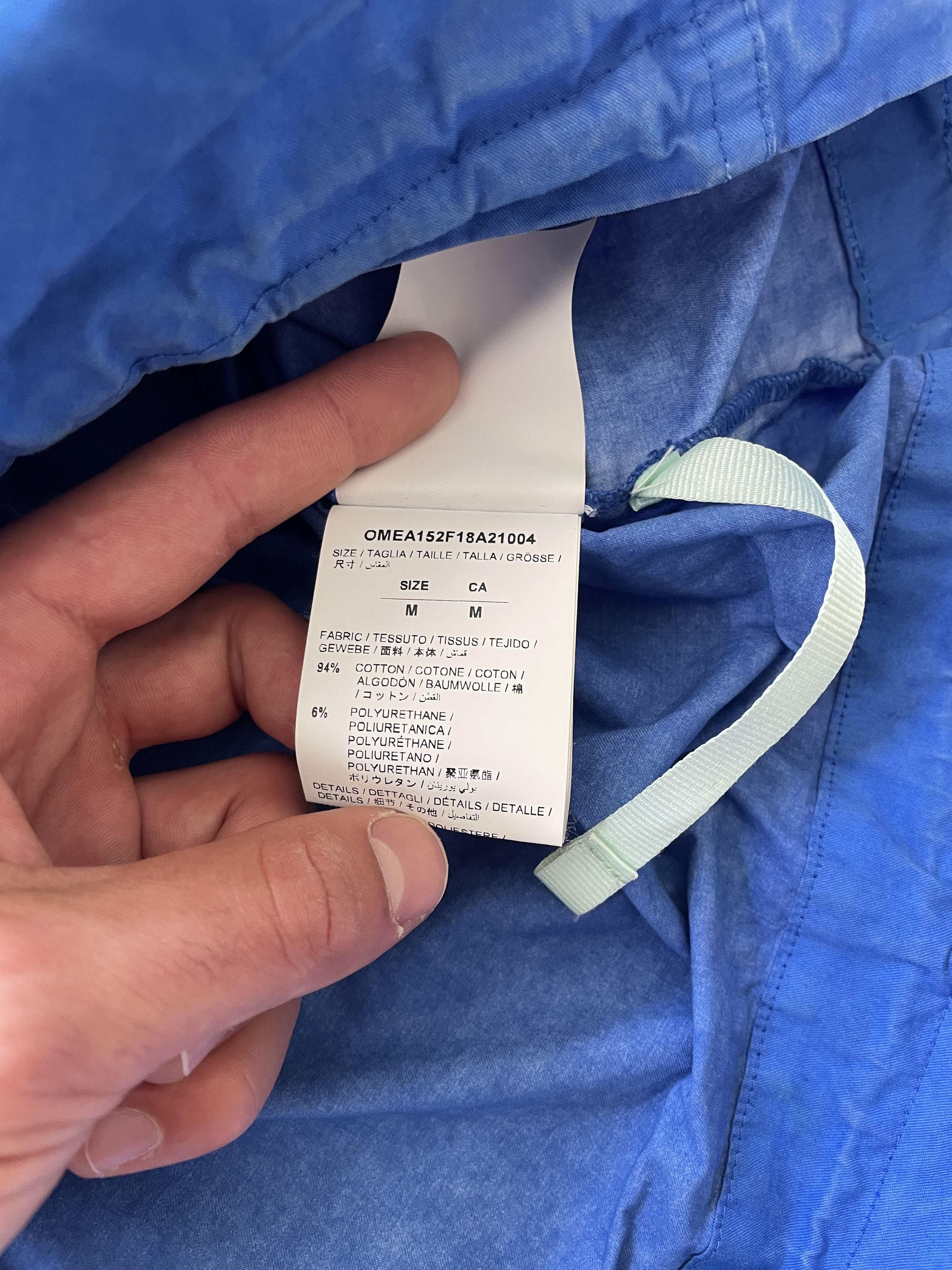 Off-White Off-White Pullover Anorak Jacket OG Virgil Era Size US M / EU 48-50 / 2 - 7 Thumbnail