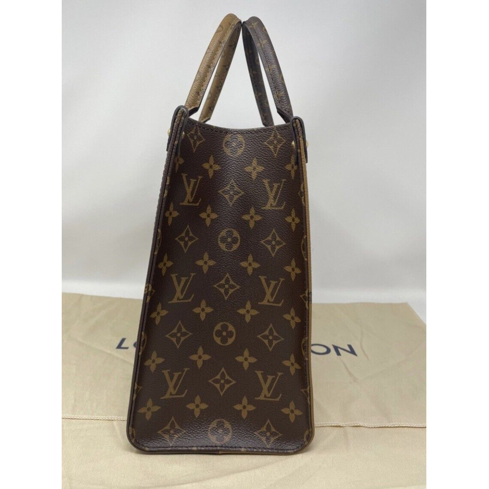 Louis Vuitton Louis Vuitton ONTHEGO MM Monogram Reverse Bag Size ONE SIZE - 8 Thumbnail