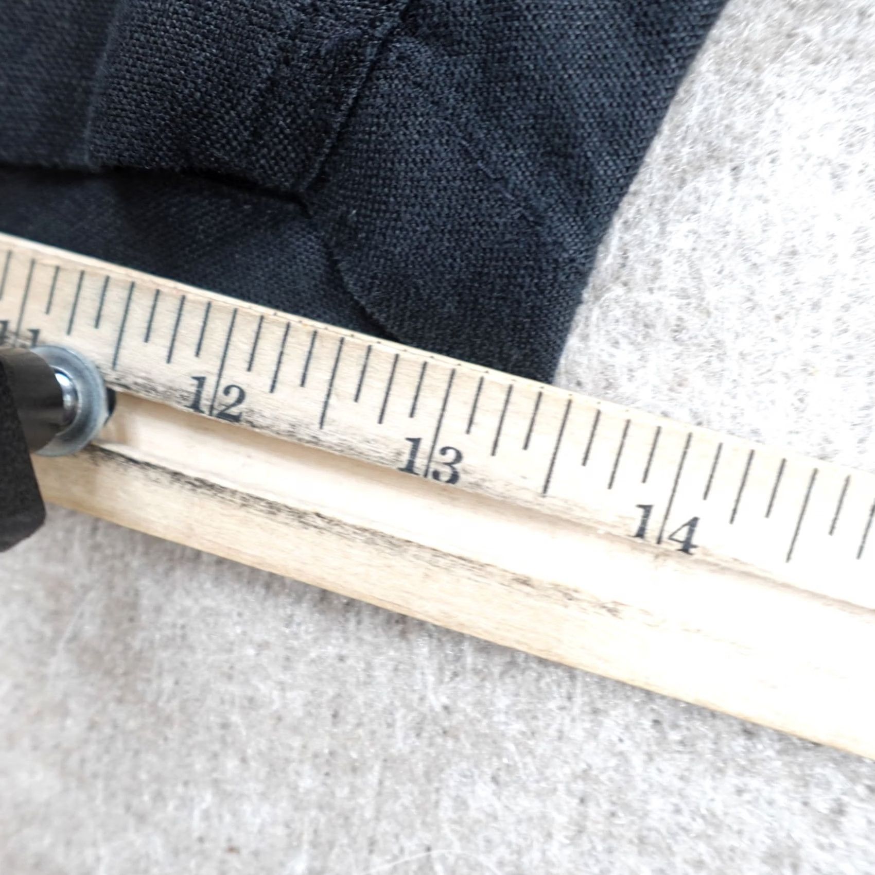Vilebrequin Vilebrequin Mens Shorts 3XL Black Linen Drawstring Solid Chino Casual Mens Size US 39 - 3 Thumbnail