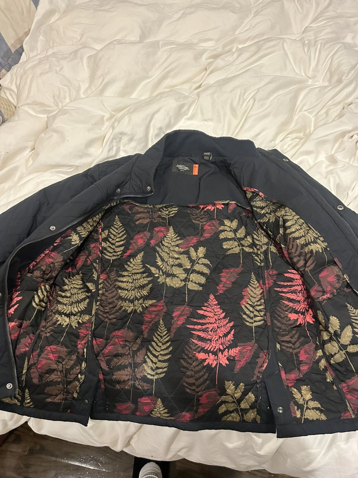 Scotch & Soda Navy Scotch & Soda Quilted Jacket Size US M / EU 48-50 / 2 - 2 Thumbnail