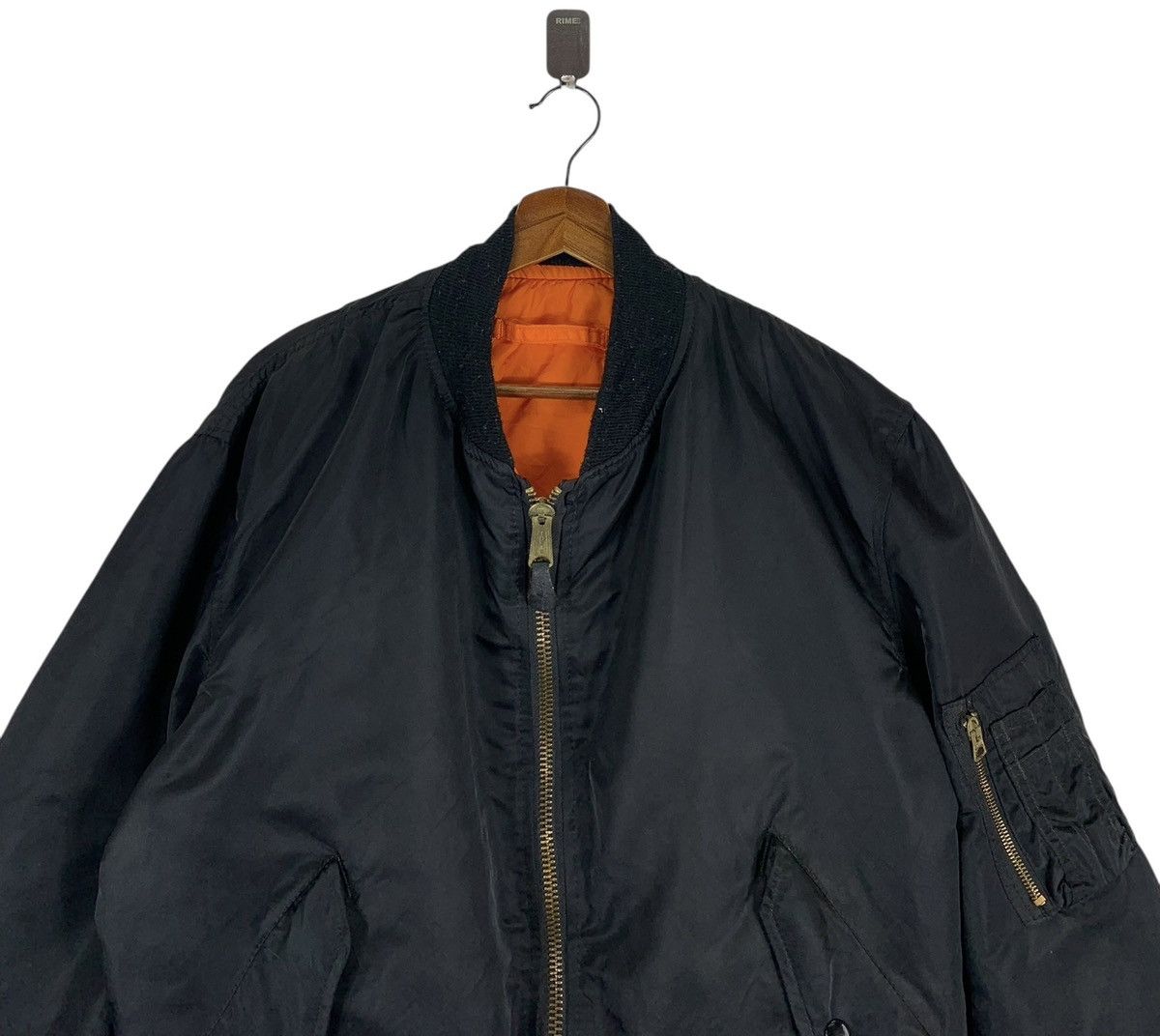 Alpha Industries VINTAGE ALPHA INDUSTRIES FLIGHT BOMBER MA-1 JACKET Size US XL / EU 56 / 4 - 3 Thumbnail