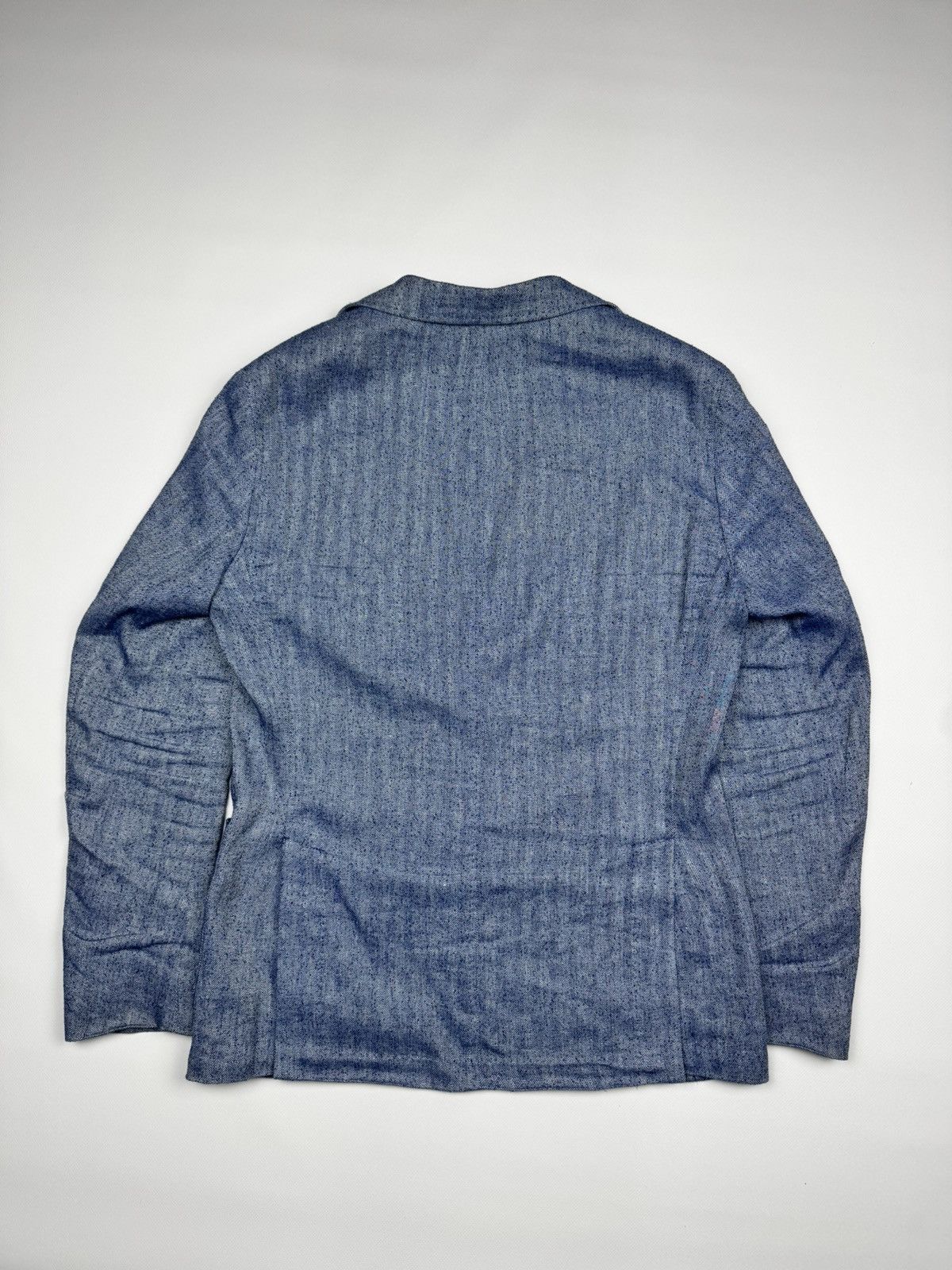Paoloni Paoloni Linen Men's Blazer Size US M / EU 48-50 / 2 - 6 Thumbnail