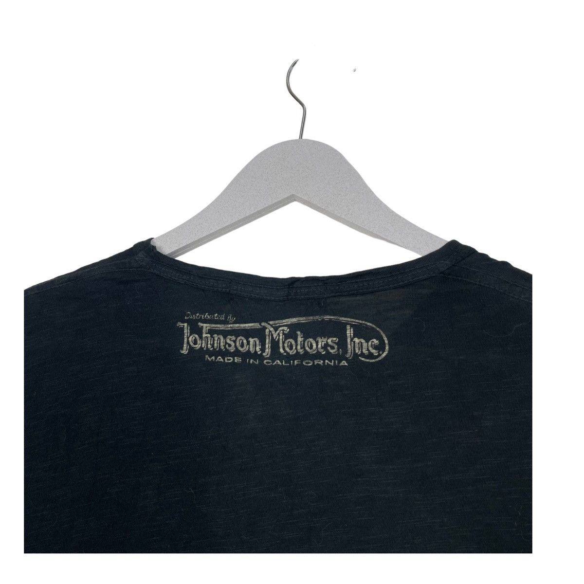 Johnson Motors × The Rolling Stones 💥JOHNSON MOTOR x ROLLING STONES LOGO TSHIRT Size US L / EU 52-54 / 3 - 7 Thumbnail
