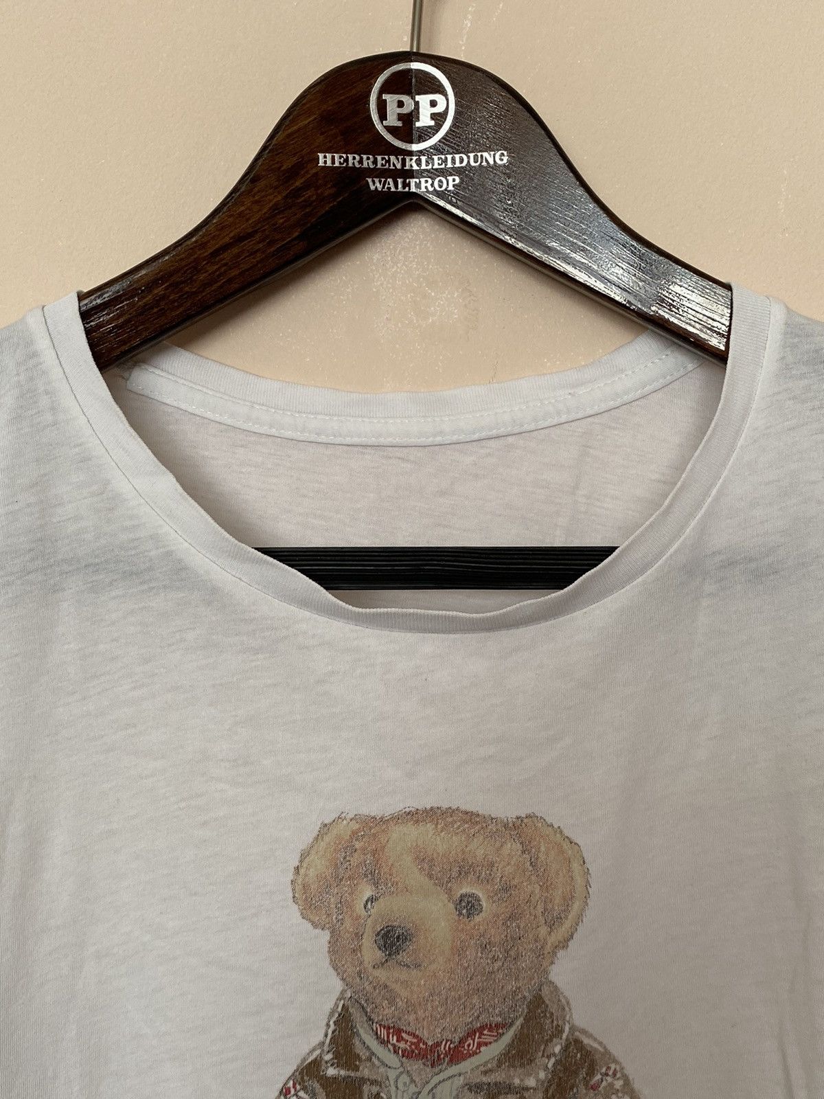 Polo Ralph Lauren Vintage Y2k Polo Bear by Ralph Lauren Big Logo T-Shirt 00's Size M / US 6-8 / IT 42-44 - 4 Thumbnail