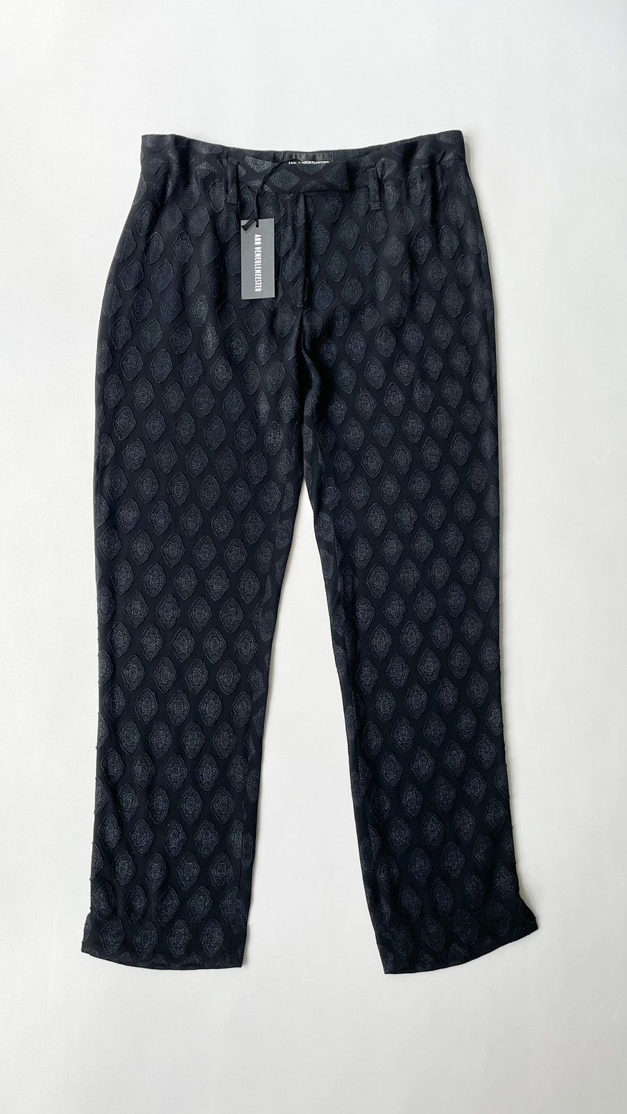 Ann Demeulemeester Medallion Jacquard Voile Trousers Size 28" / US 6 / IT 42 - 20 Thumbnail
