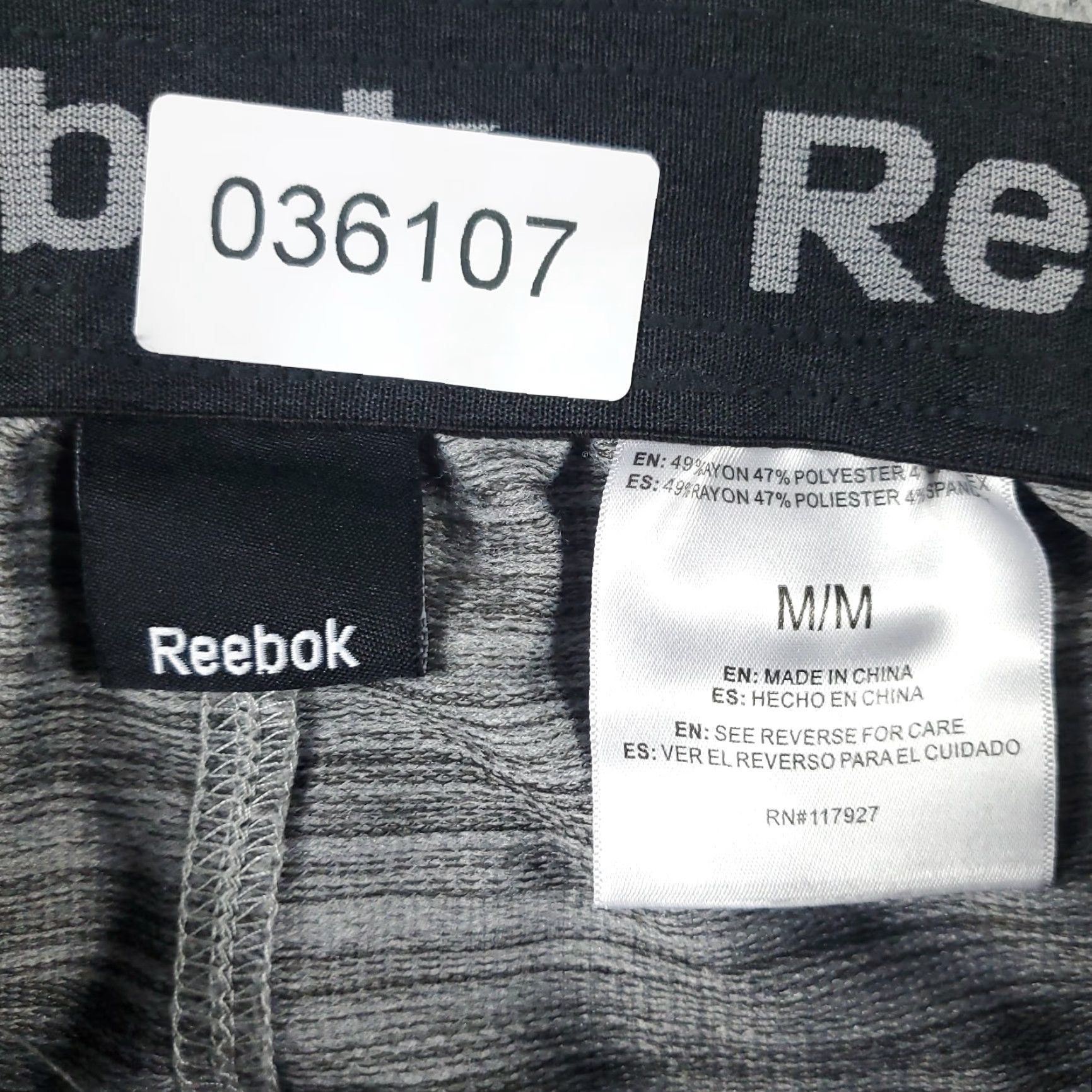 Reebok Reebok Gray Casual Running Shorts Mens Medium Active Sweat Regular Fit Size US 31 - 7 Thumbnail