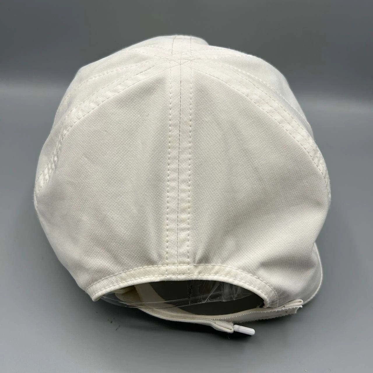 Adidas Adidas 3 Stripes Aeroready Hat Men White Gray Strap Back Cap Size ONE SIZE - 3 Thumbnail