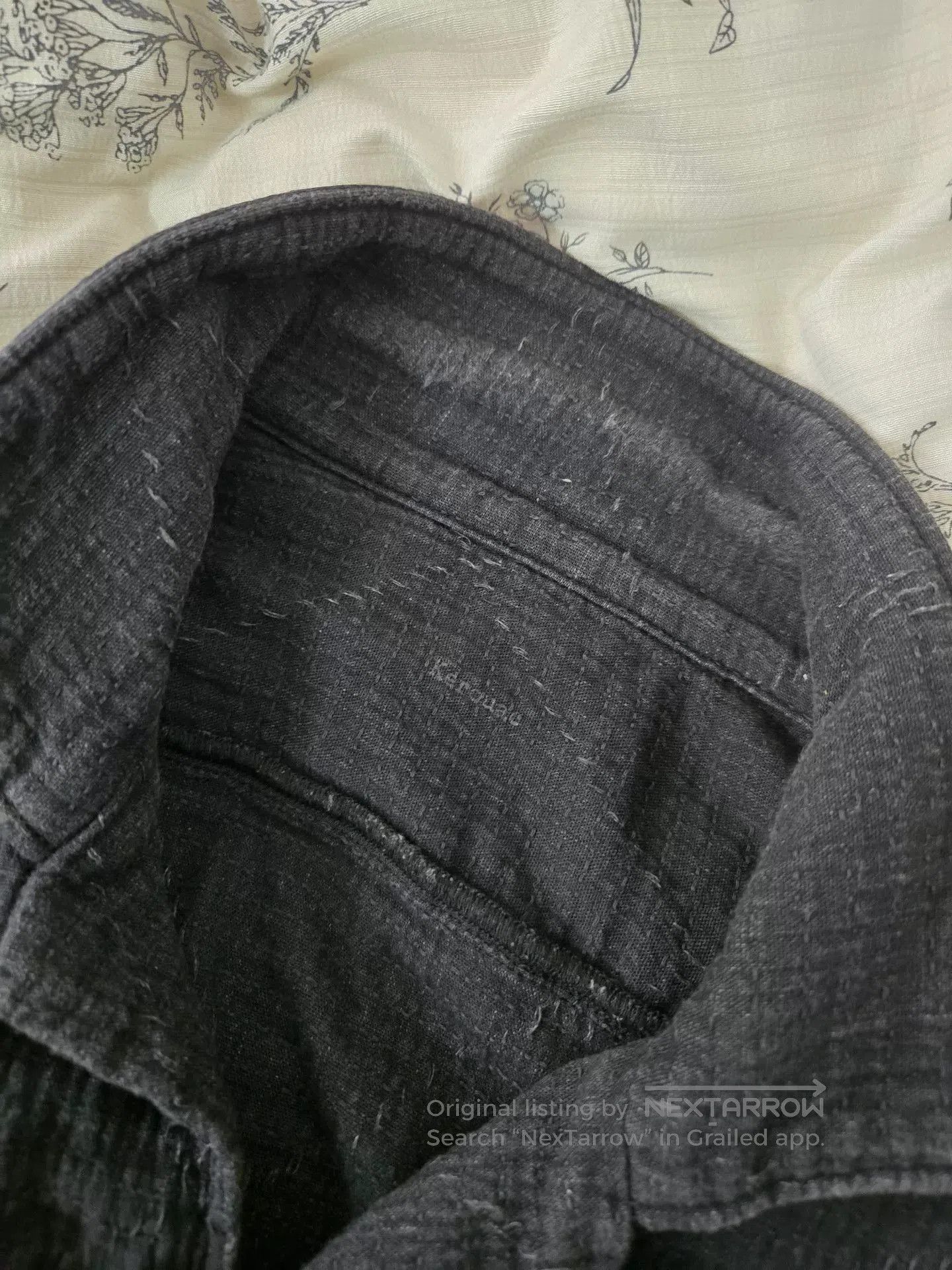 Porter Classic Porter Classic Sashiko Black Short Sleeve. Size US M / EU 48-50 / 2 - 5 Thumbnail