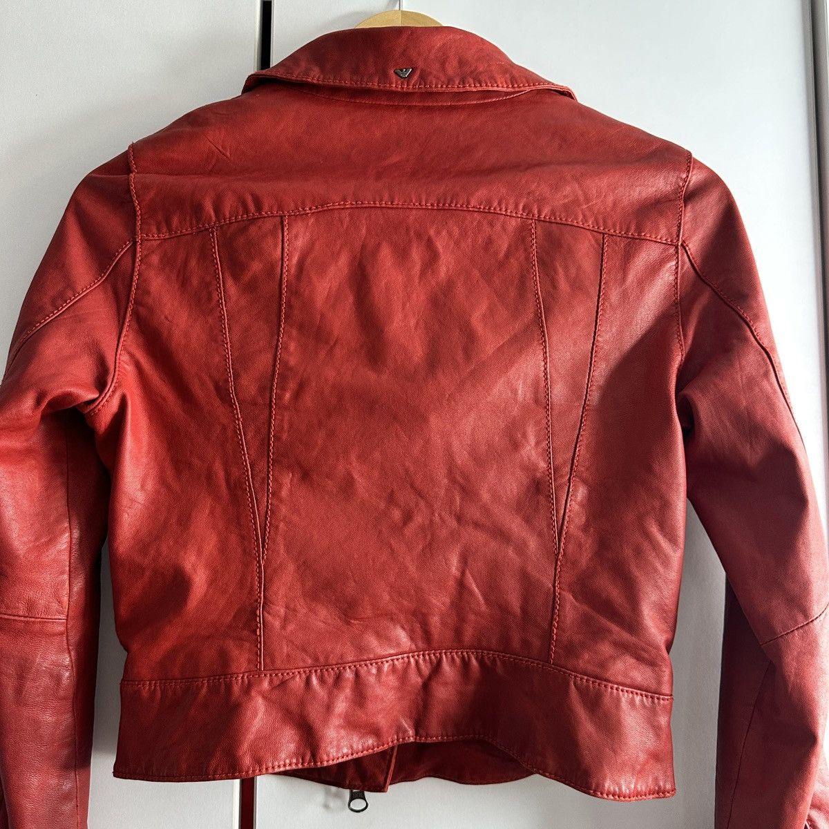 Emporio Armani leather jacket Armani Jeans Size XS / US 0-2 / IT 36-38 - 10 Thumbnail
