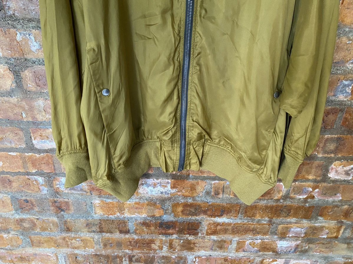 Rick Owens × Rick Owens Drkshdw Rick Owens 72 Sulphate oversize light bomber jacket Size US L / EU 52-54 / 3 - 6 Thumbnail