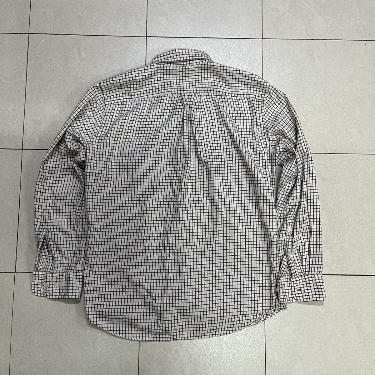 Japanese Brand × Uniqlo × Vintage Uniqlo Plaid/Check Button Up Flannel Shirt Size US S / EU 44-46 / 1 - 9 Thumbnail