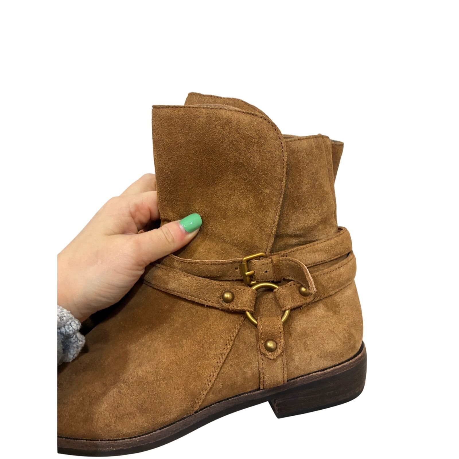 Ugg UGG Kelby Chestnut Suede Shearling Boots Women’s 8 Cozy Size US 8 / IT 38 - 6 Thumbnail