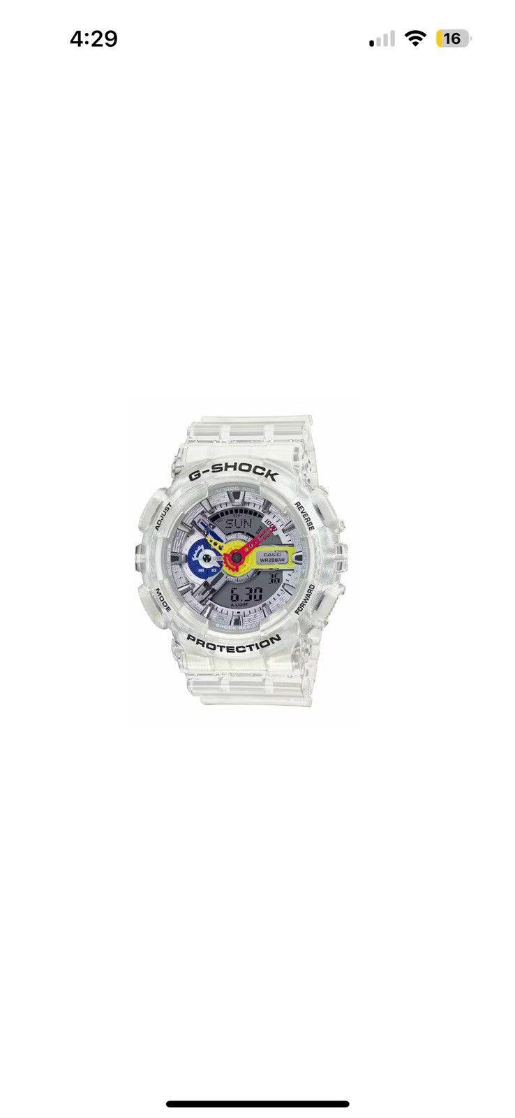 Limited Edition Asap Ferg Watch G-SHOCK GA110FRG-7A ASAP FERG