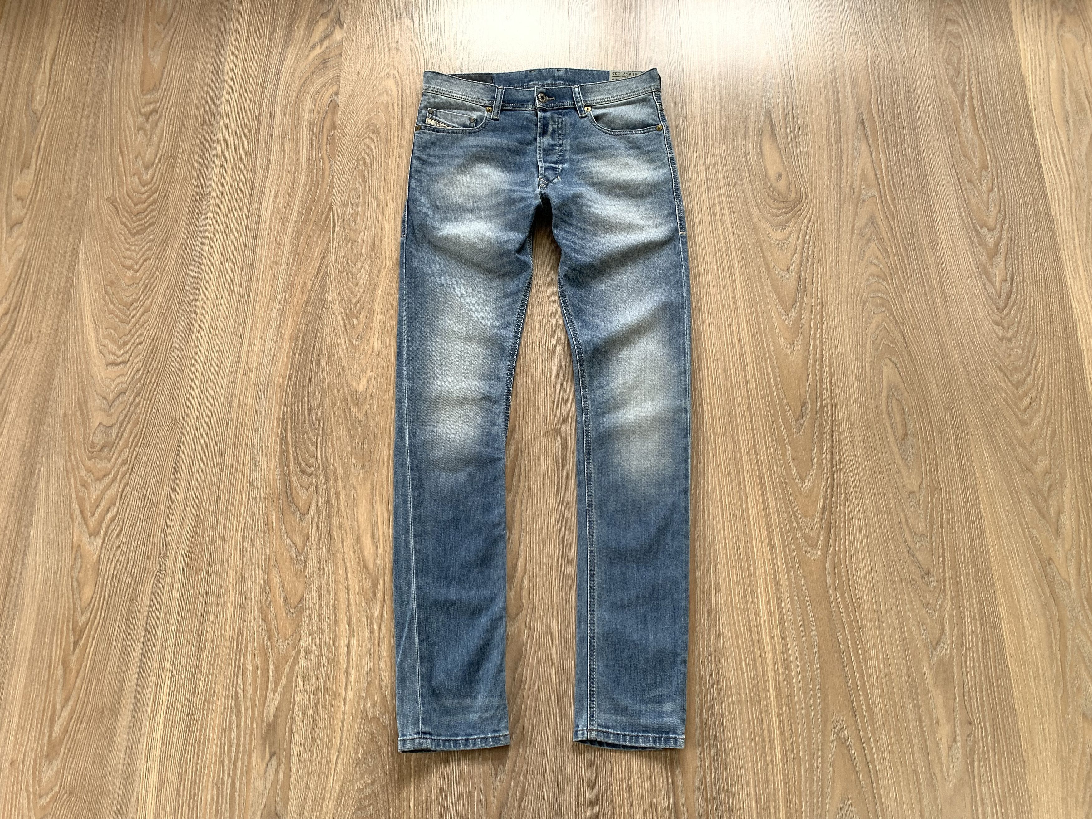 Diesel Diesel Tepphar Slim Carrot Light Blue Jeans Size US 28 / EU 44 - 1 Thumbnail