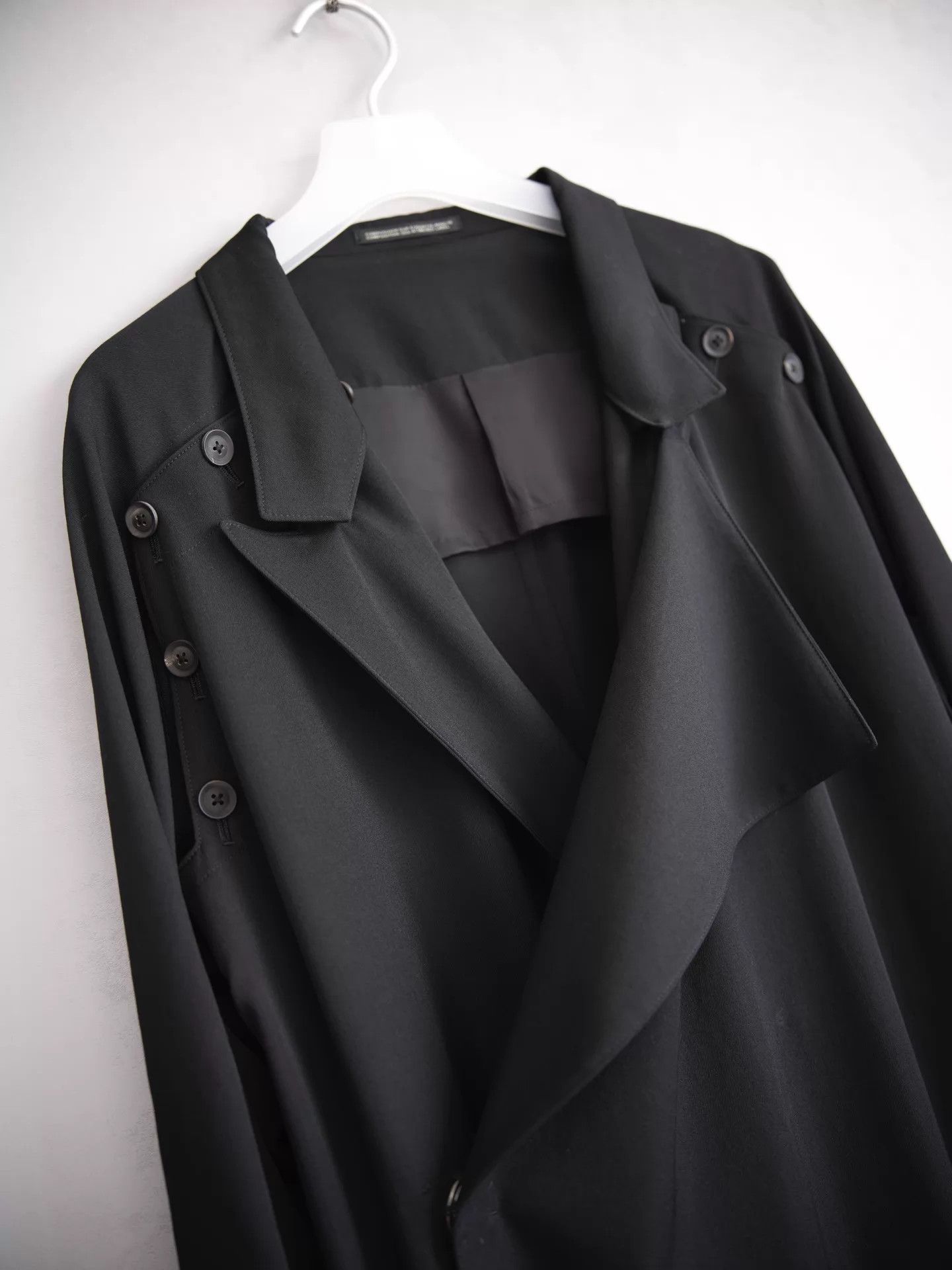 Yohji Yamamoto Yohji Yamamoto 21SS Deconstructed Snap Button Coat Size 2 Size US M / EU 48-50 / 2 - 4 Thumbnail