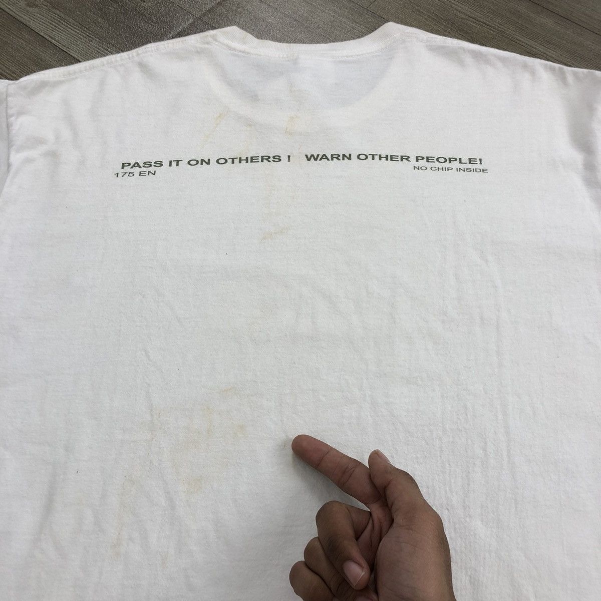 Supreme AW22 Supreme Warning Tee Made in USA Fuct Skateboard Hype Size US XL / EU 56 / 4 - 10 Thumbnail