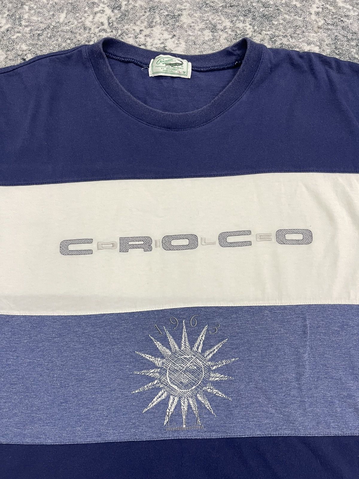 Lacoste Vintage Crocodile Raglan Shirts Big Logo Size US L / EU 52-54 / 3 - 2 Thumbnail