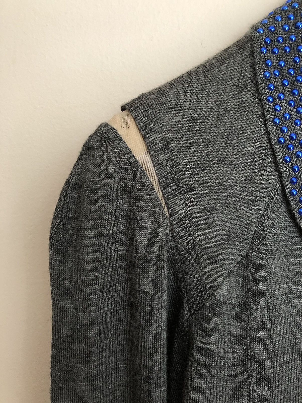 Toga TOGA PULLA Bejeweled Wool Petal Sweater Size US M / EU 48-50 / 2 - 12 Thumbnail