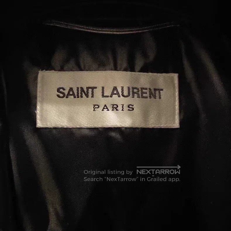 Saint Laurent Paris Saint Laurent Paris Patch Leather Vest Size US S / EU 44-46 / 1 - 4 Thumbnail