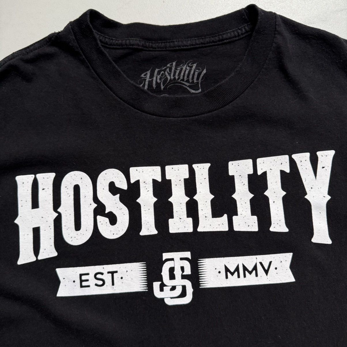 West Coast Choppers Vintage Hostility Fate/Luck/Bike/Fuck Tee Size US L / EU 52-54 / 3 - 6 Thumbnail