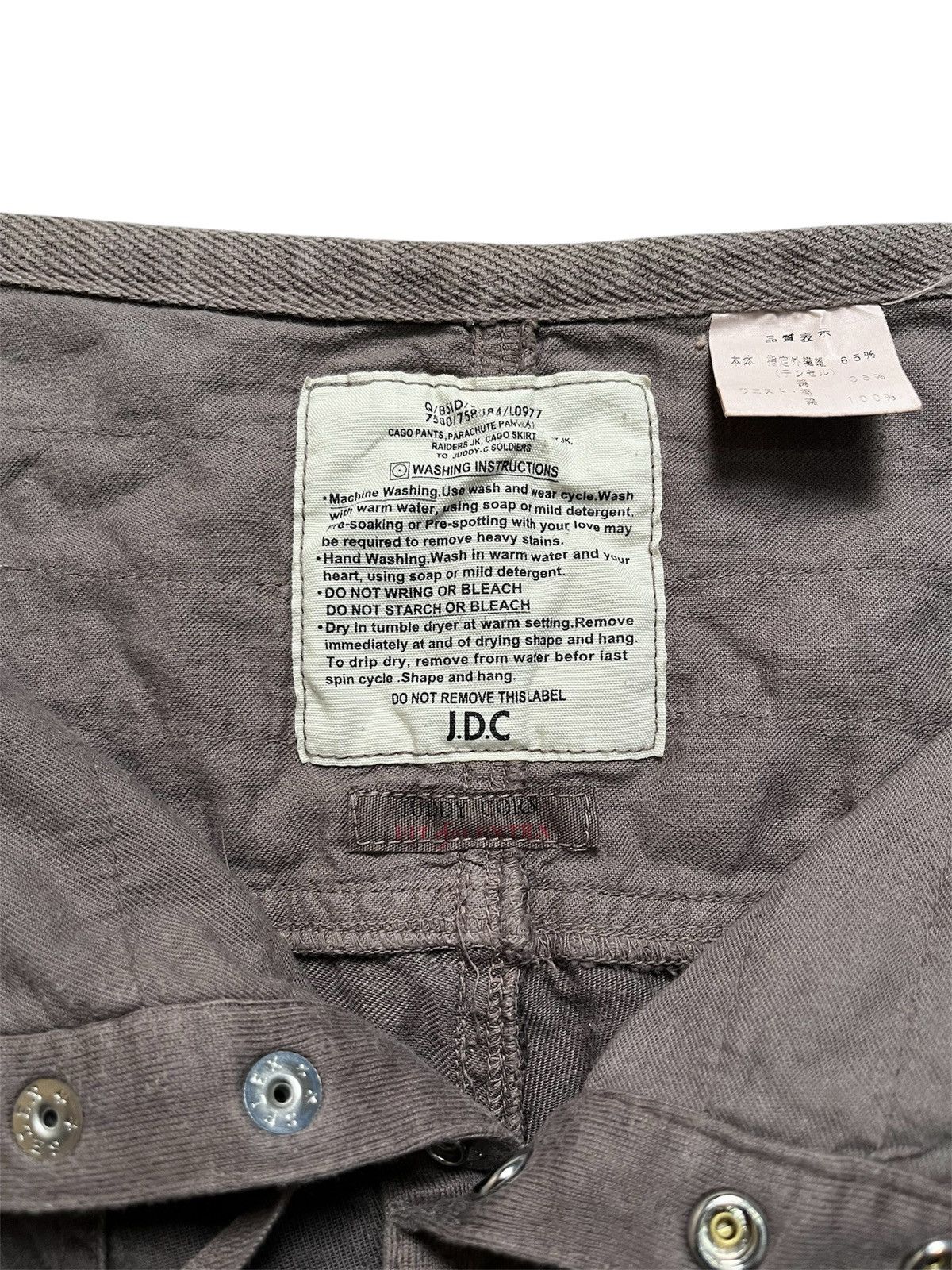 Hysteric Glamour NICE DESIGN✨ Juddy Corn Bondage Flare Pants Size US 28 / EU 44 - 12 Thumbnail