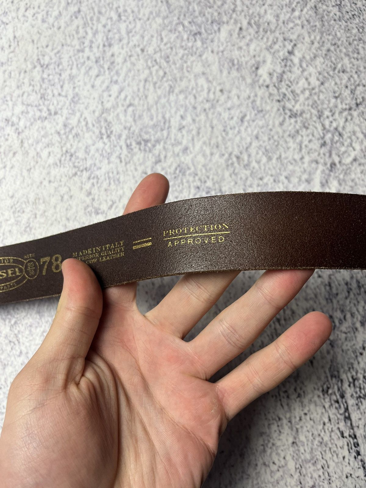 Diesel Vintage Diesel Belts Leather Japanese Brand Y2K streetwear Size ONE SIZE - 8 Thumbnail