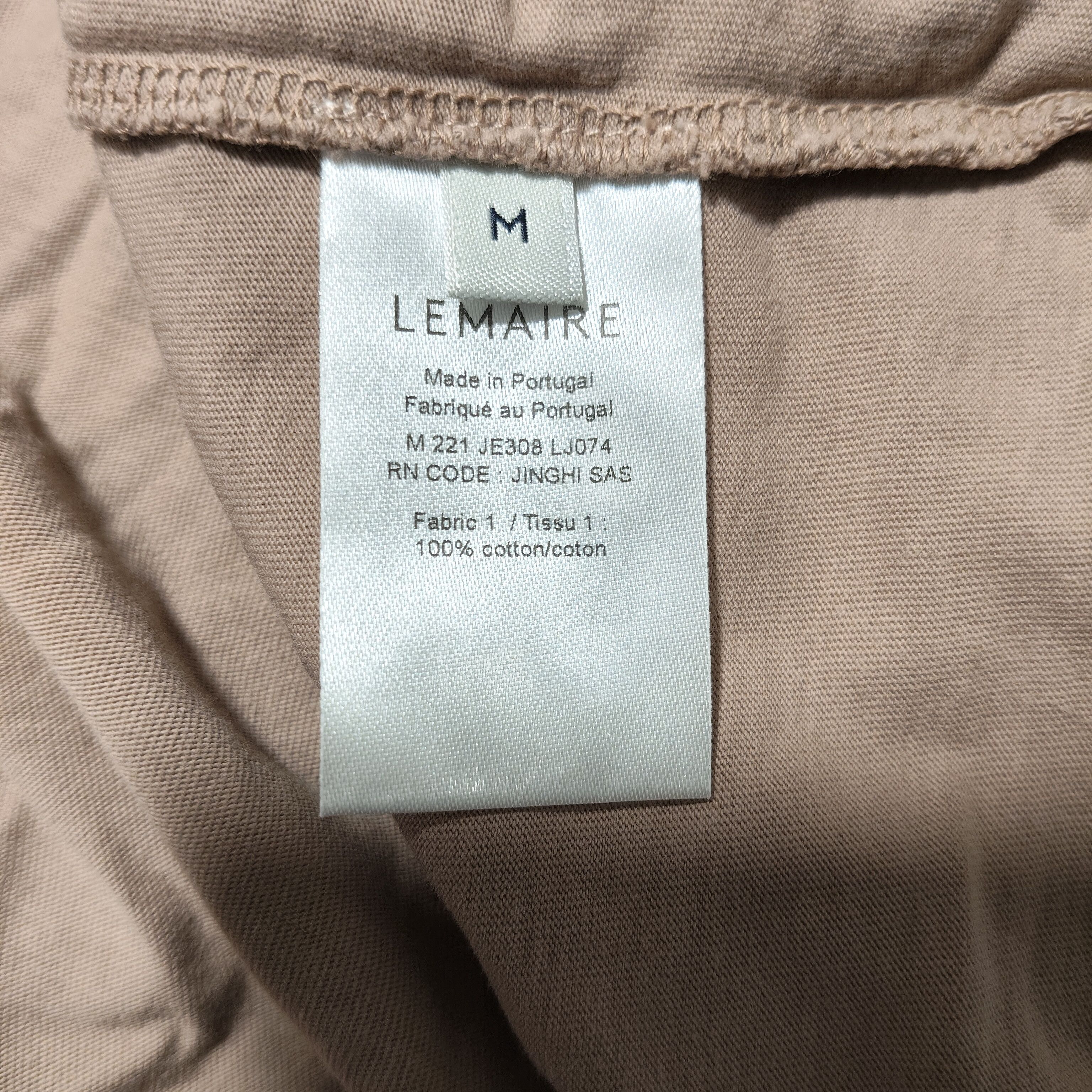 Lemaire Pocket t-shirt Size US M / EU 48-50 / 2 - 9 Thumbnail
