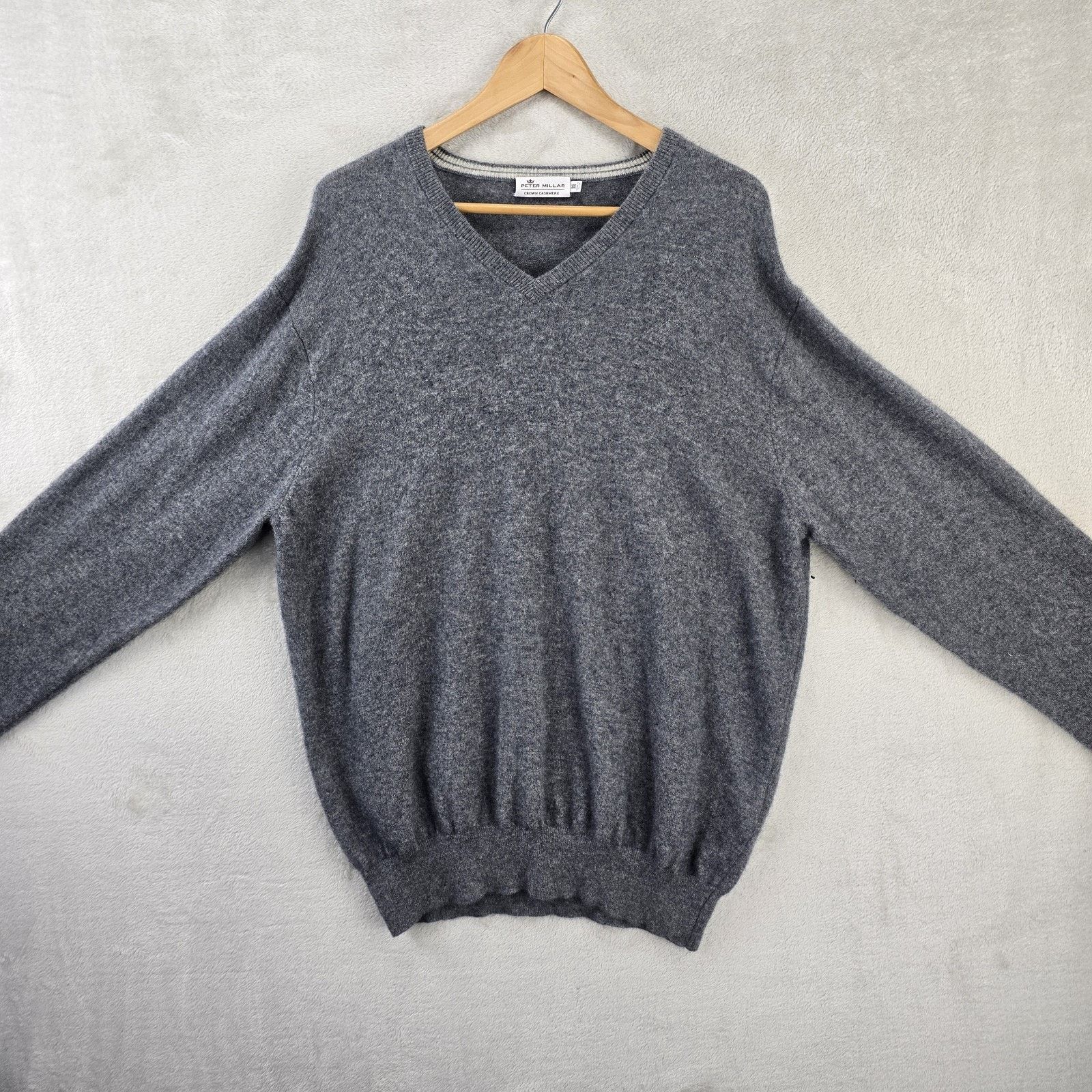 Peter Millar Peter Millar Crown Cashmere Sweater 2XL V Neck Golf Heritage Size US XXL / EU 58 / 5 - 2 Thumbnail