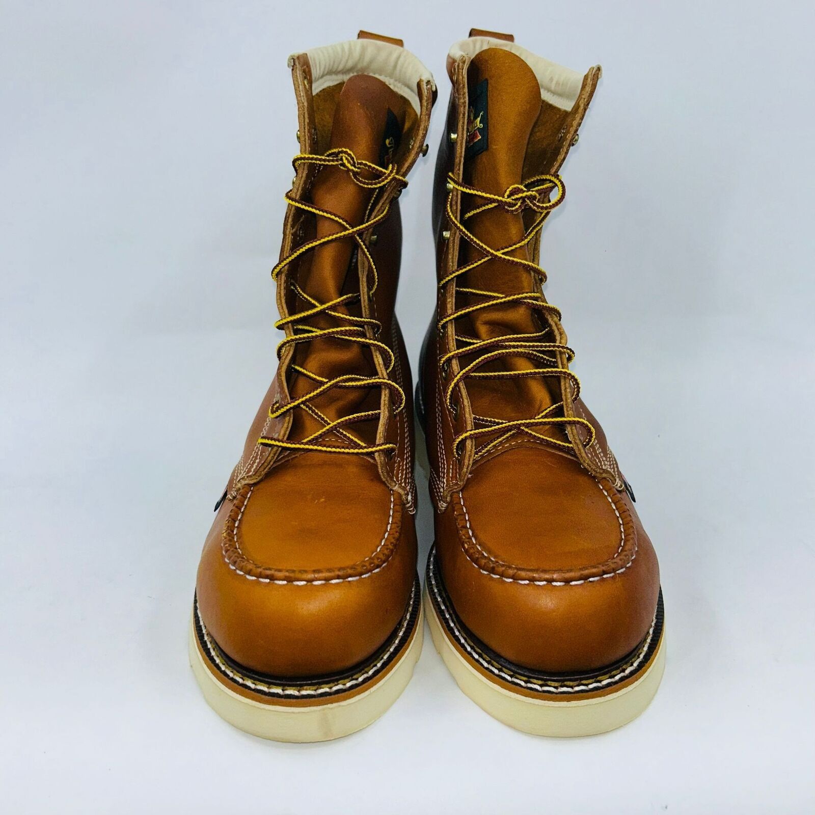 Merrell THOROGOOD MEN'S 8″WEDGE MOC SAFETY TOE BOOTS SIZE 11D Size US 11 / EU 44 - 2 Thumbnail