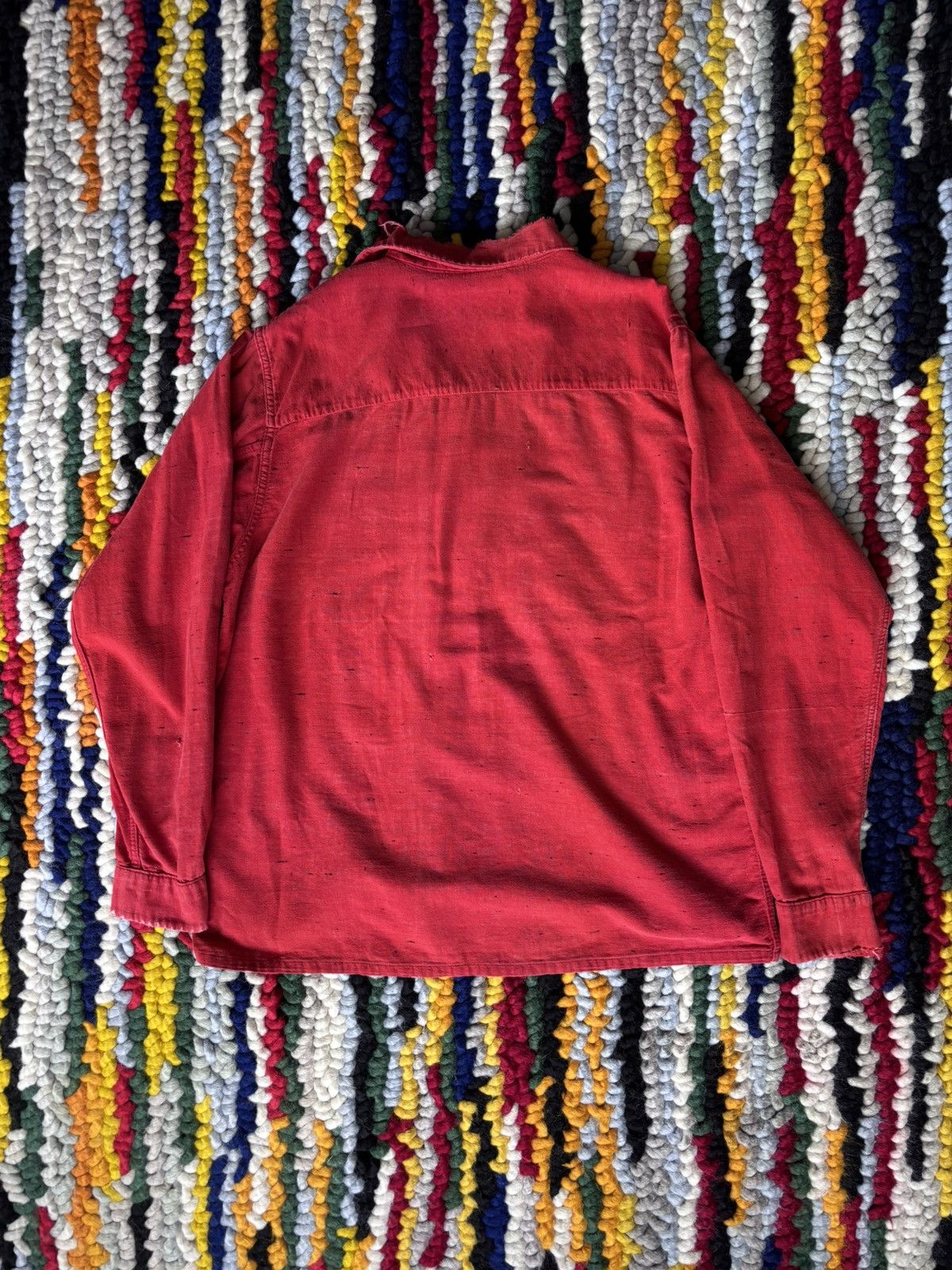 Japanese Brand 1950s Camp Collar Suede Button Up E &W Brand Size US M / EU 48-50 / 2 - 3 Thumbnail