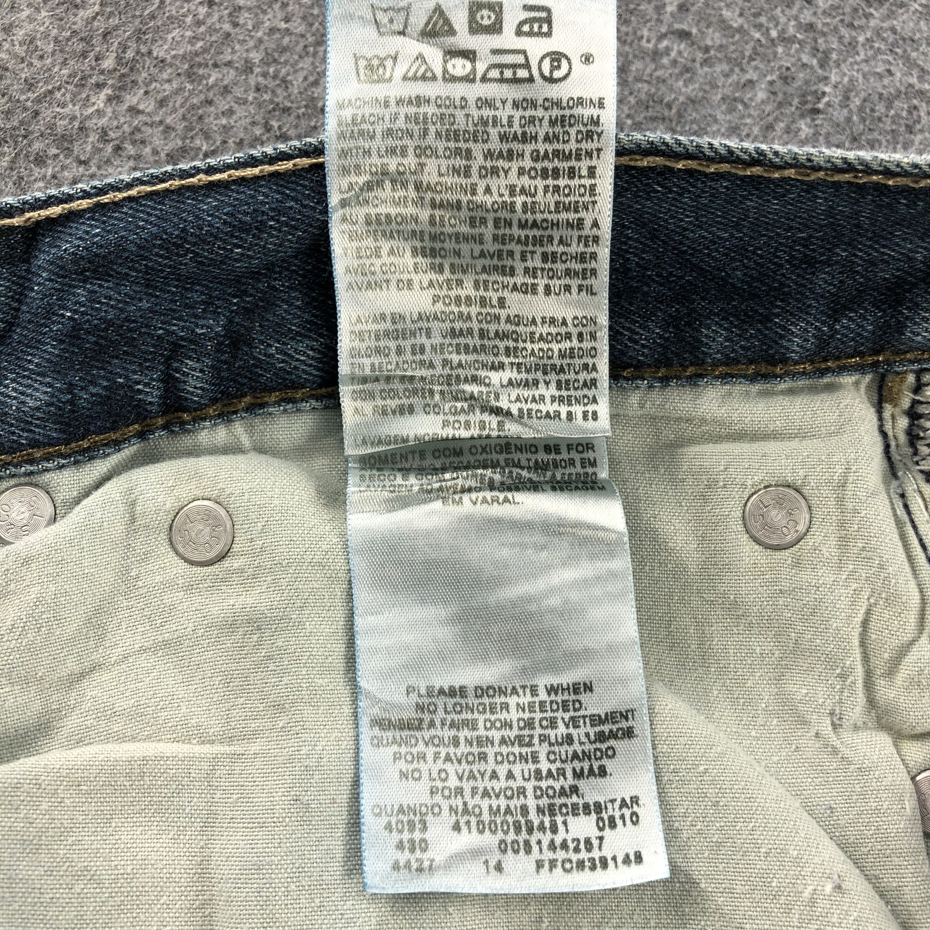 Levi's Vintage Levis 514 Jeans-J1159 Size US 35 - 10 Thumbnail