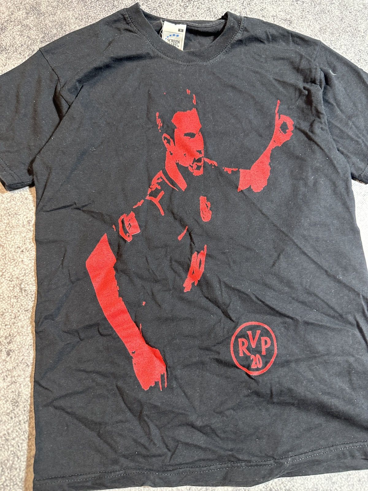 Vintage Vintage Van Persie 20 RVP Big Logo T-shirt Streetwear Rare Size US S / EU 44-46 / 1 - 2 Thumbnail