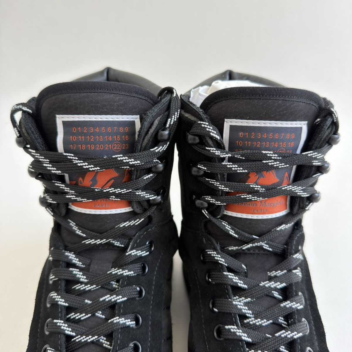 Maison Margiela A/W 24 ‘Climber’ Black High Top Sneakers Size US 8 / EU 41 - 6 Thumbnail