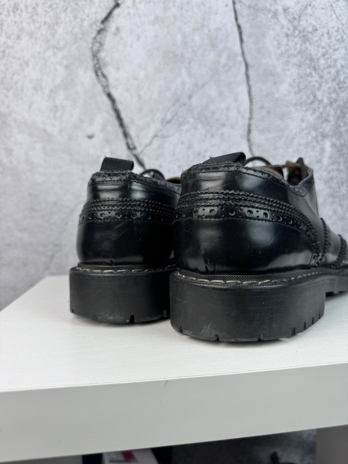 Givenchy RARE Givenchy Chunky Leather Derbies Shoes Size US 11 / EU 44 - 8 Thumbnail