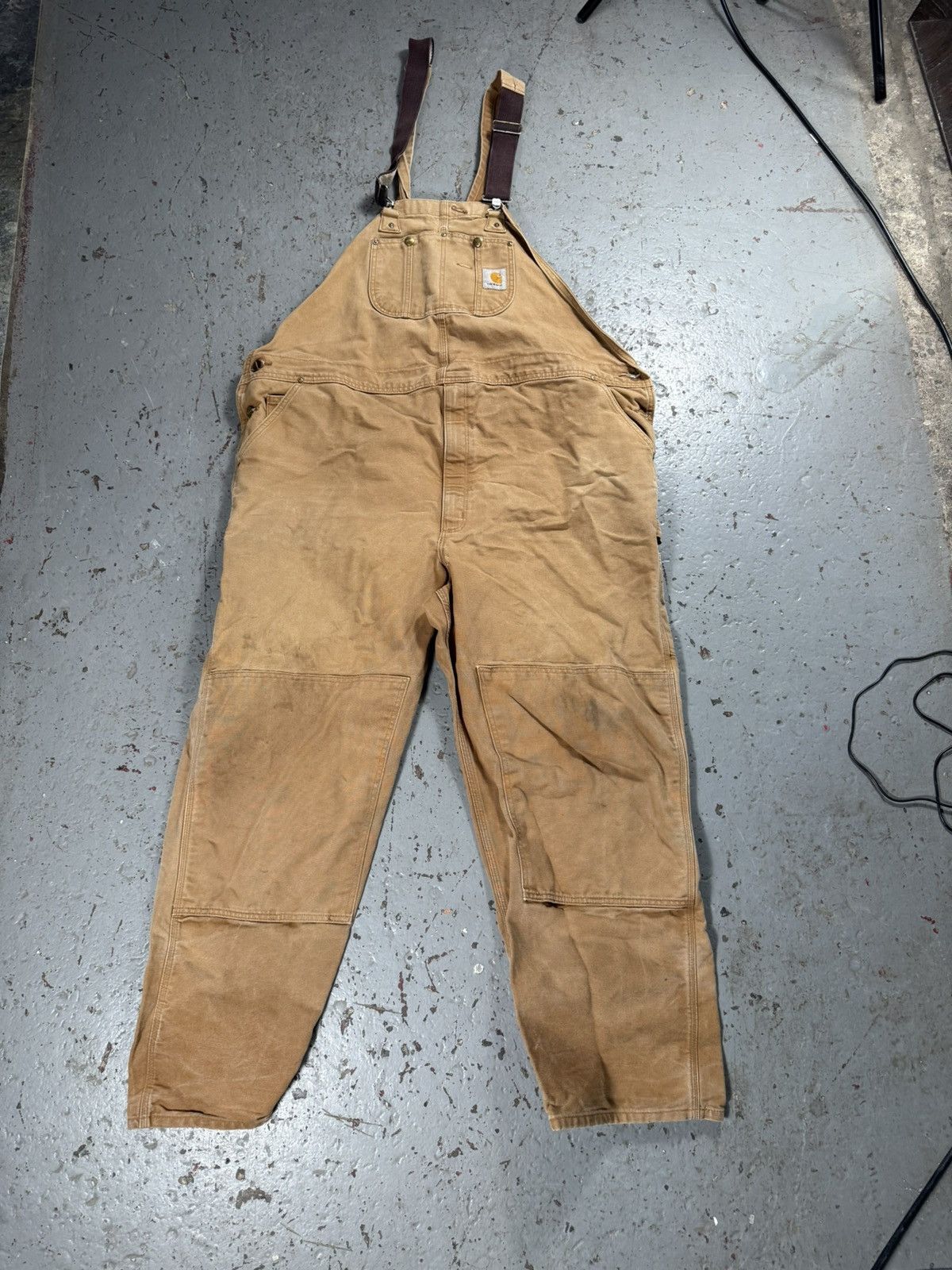 Carhartt Distressed Vintage Carhartt Overalls Size US 44 / EU 60 - 1 Thumbnail