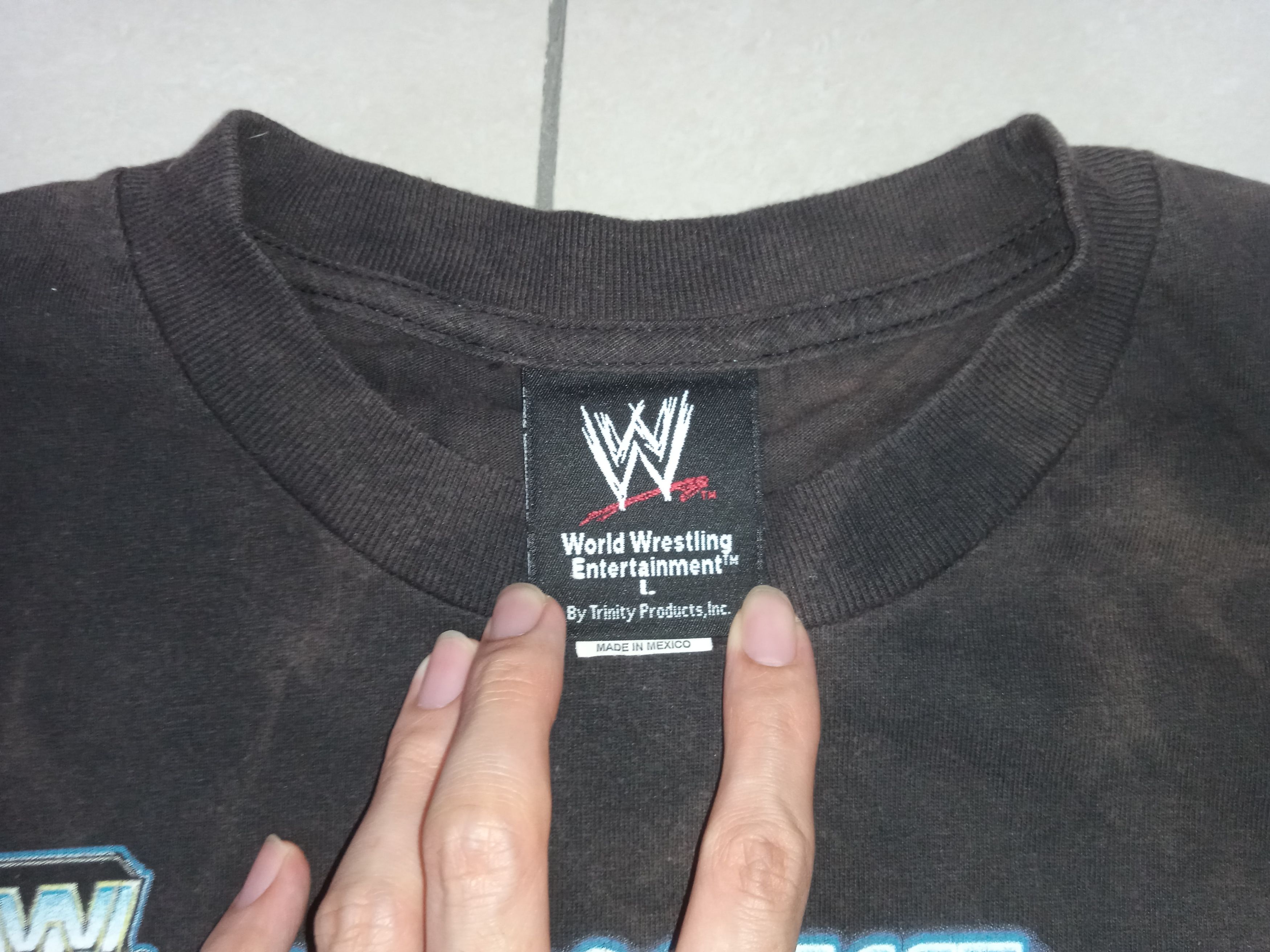 Vintage Vintage 2000s Greatest Wrestling Stars of 80s T-Shirt Size US L / EU 52-54 / 3 - 4 Thumbnail