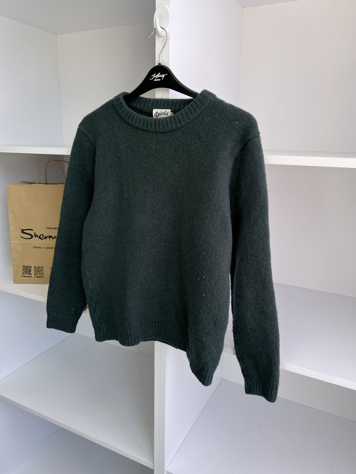 Vintage Vintage Devold Norway Green Sweater Size US S / EU 44-46 / 1 - 4 Thumbnail