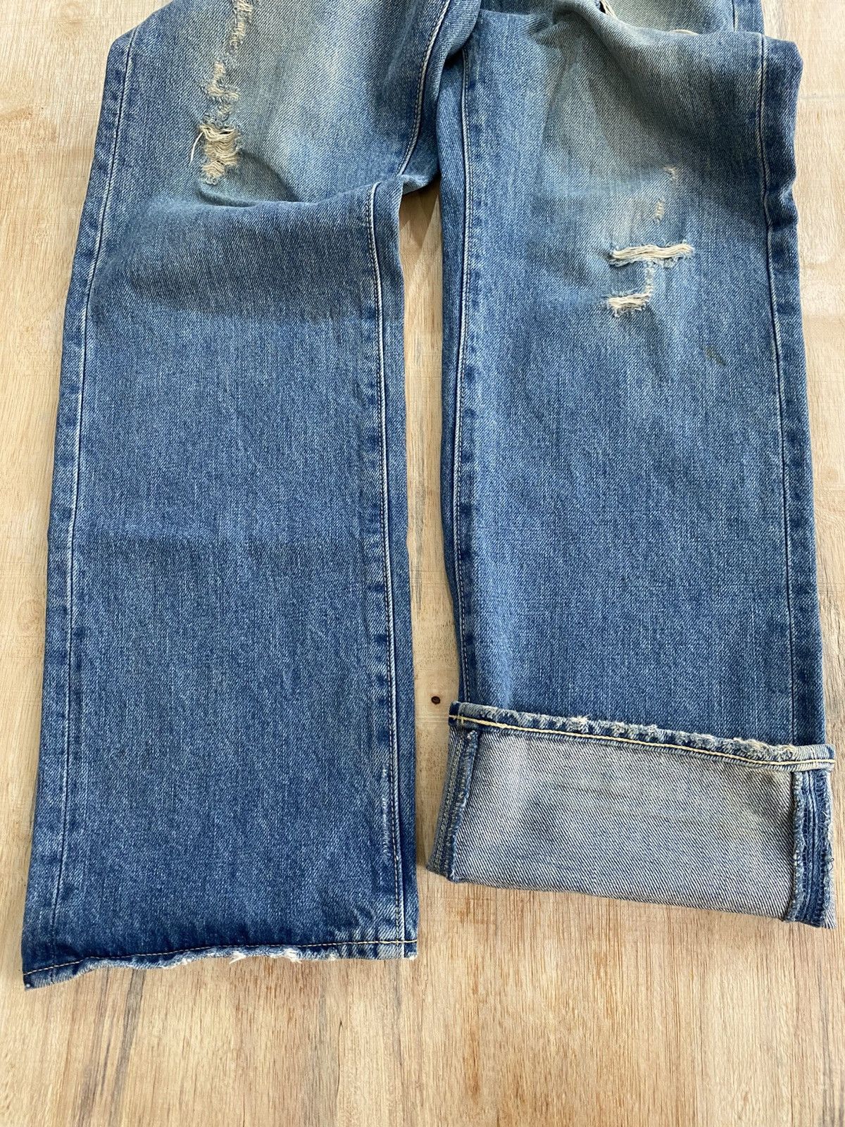 Journal Standard Journal Standard Indigo Distressed Jeans Size US 31 - 5 Thumbnail