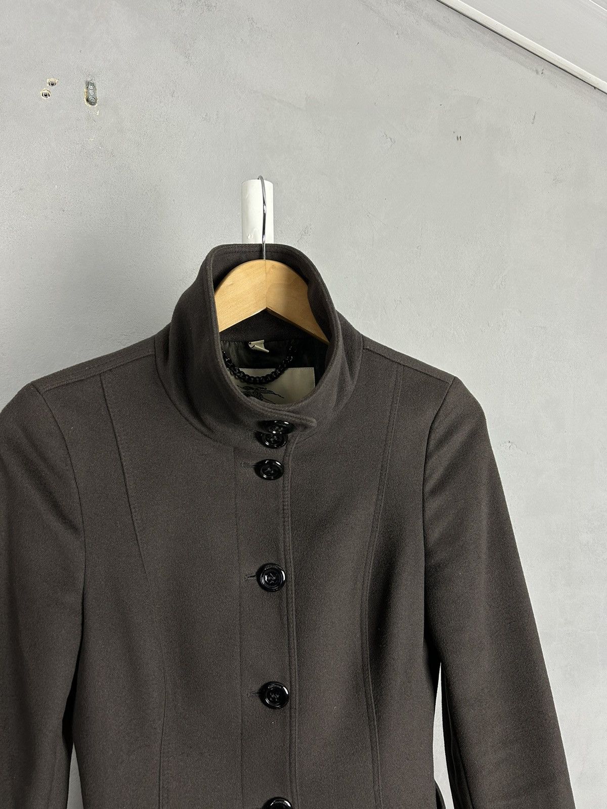 Burberry Burberry London Wool Belted Coat Womens Size 6 Made In Italy Size M / US 6-8 / IT 42-44 - 3 Thumbnail