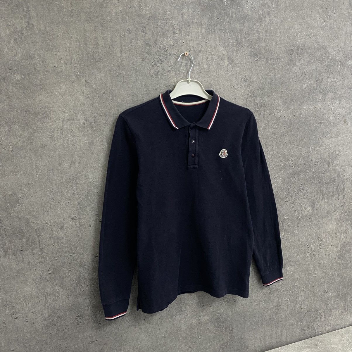 Moncler Moncler Polo Long Sleeve Size US XS / EU 42 / 0 - 3 Thumbnail