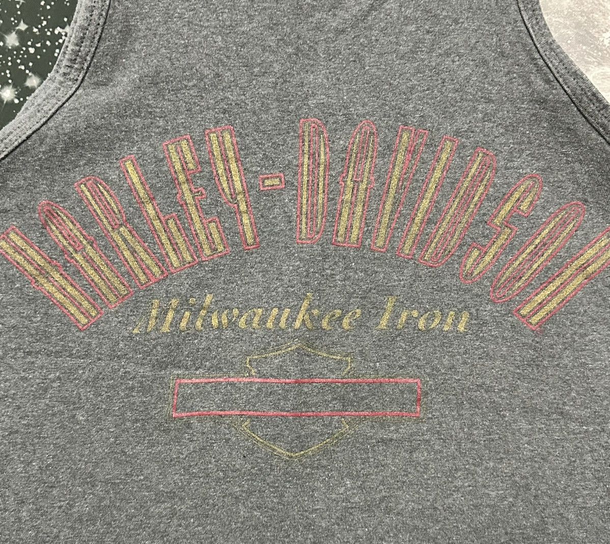 Harley Davidson Harley Davidson Grey Tank Top Shirt Size US M / EU 48-50 / 2 - 5 Thumbnail