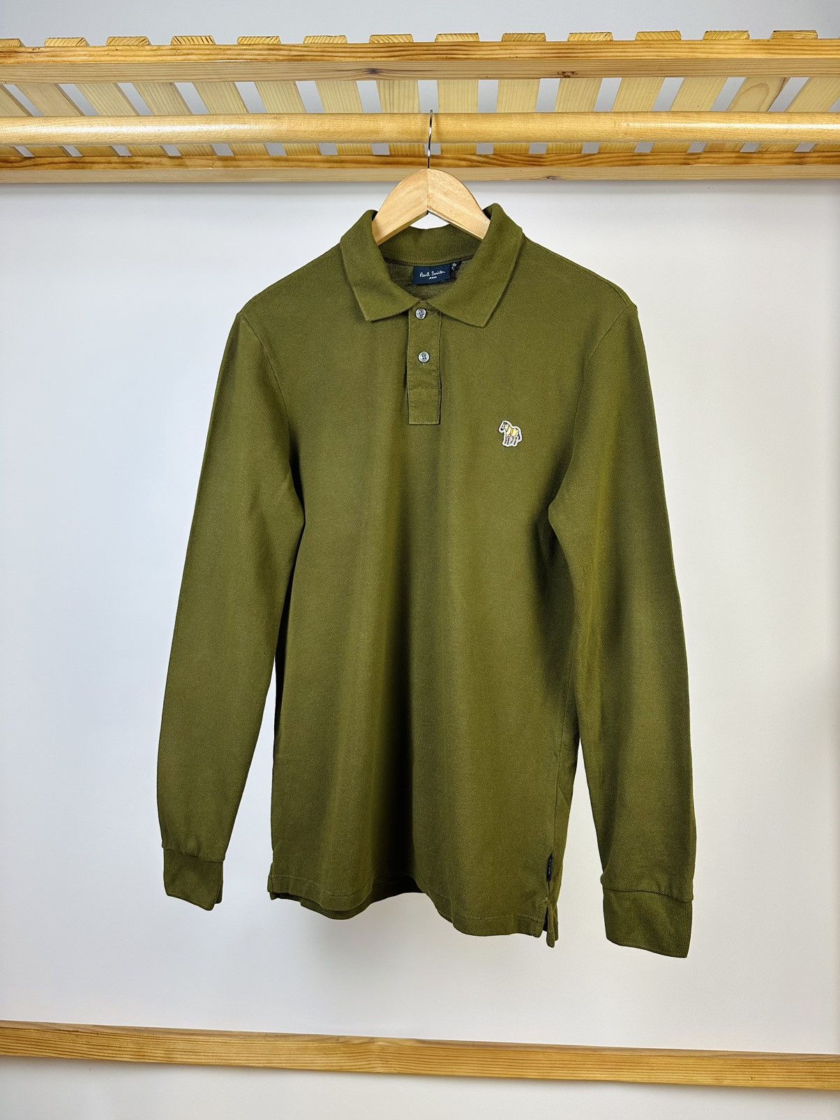 Paul Smith Paul Smith Long Sleeve Polo Shirt Size S Size US S / EU 44-46 / 1 - 1 Thumbnail