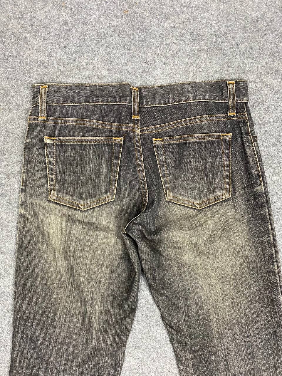 Japanese Brand vintage uniqlo japanese brand bootcut flare denim Size 30" / US 8 / IT 44 - 3 Thumbnail