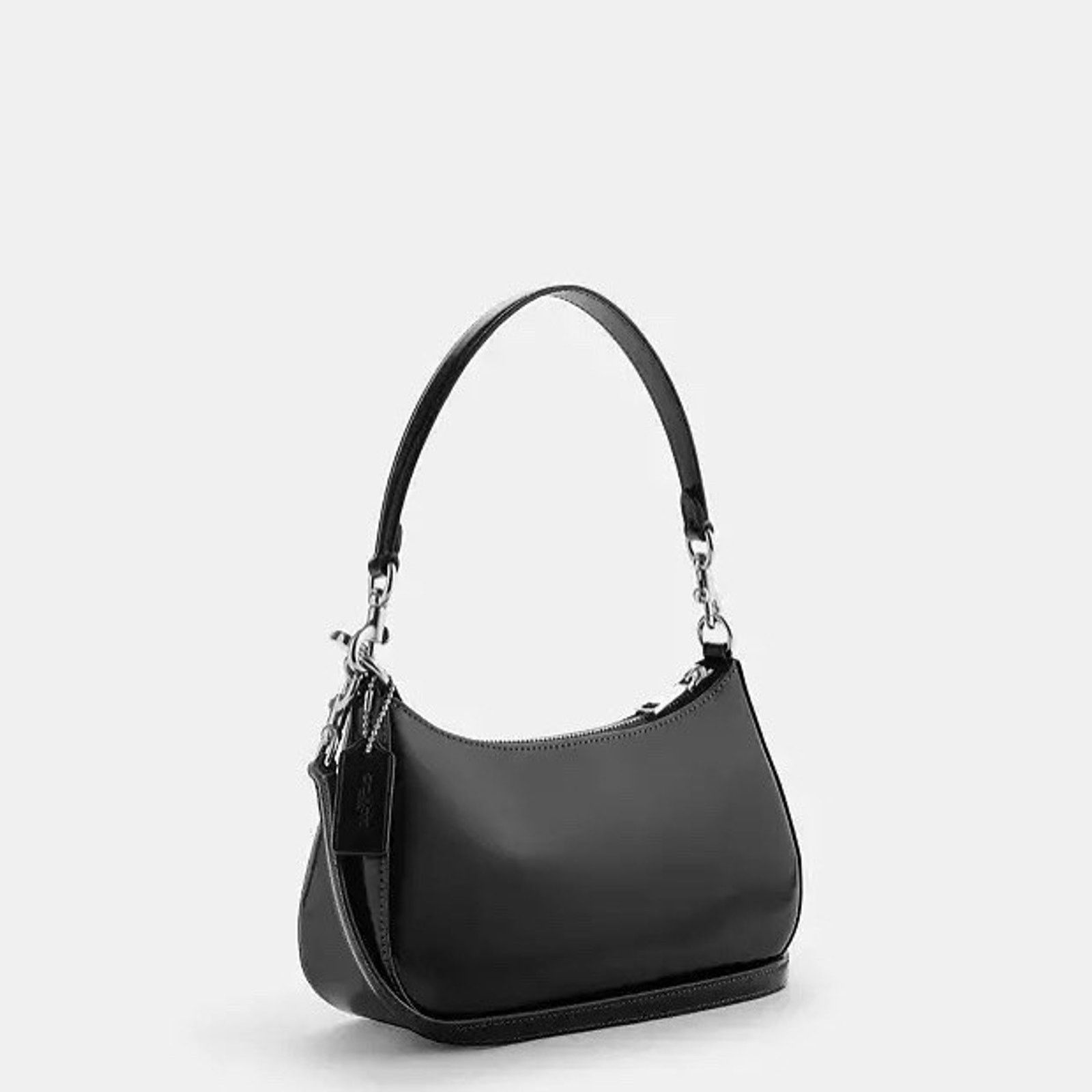 Coach NWT Coach Teri Shoulder Bag Crossbody Leather Black CV938 Size ONE SIZE - 10 Thumbnail