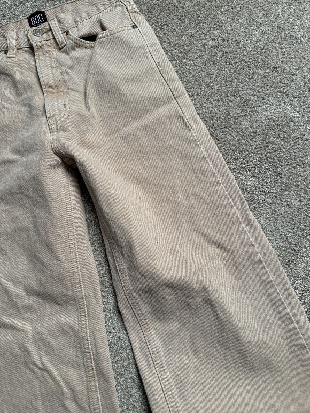 Bdg BDG “PALE ORANGE” WIDE LEG DENIM Size 26" / US 2 / IT 38 - 5 Thumbnail