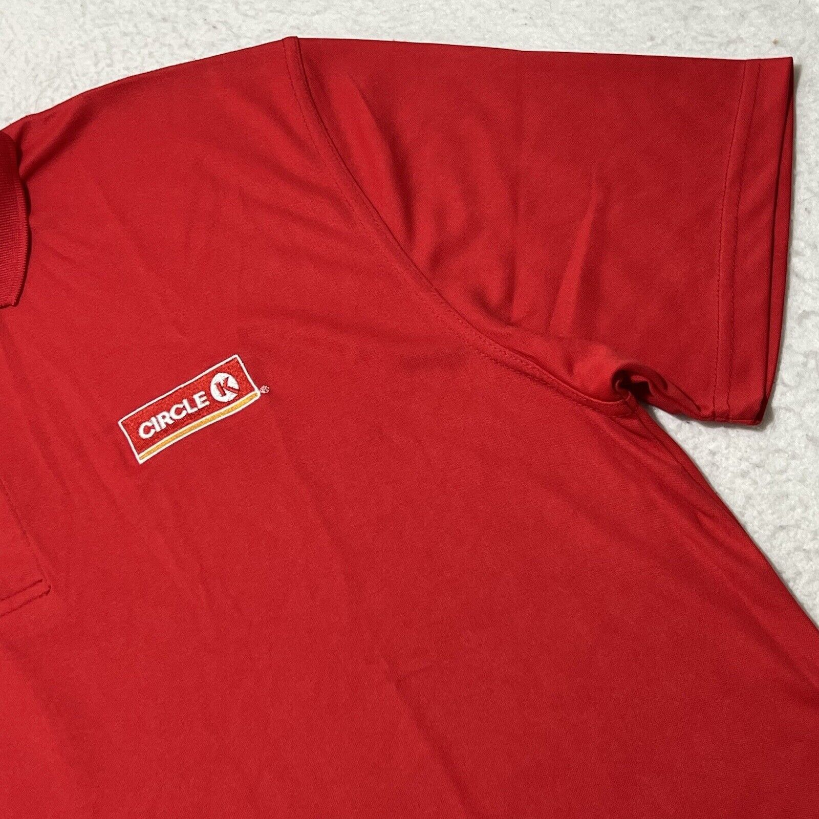 Other Circle K Large Gas Station Employee Polo Red Logo Shirt Size US L / EU 52-54 / 3 - 4 Thumbnail