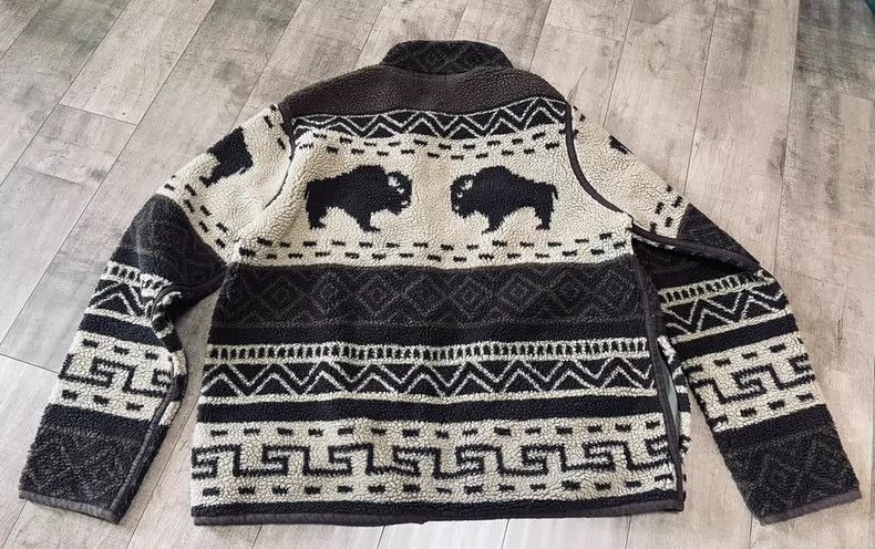 RRL Ralph Lauren RRL Ralph Lauren Buffalo Navajo out of print fleece Edison Size US L / EU 52-54 / 3 - 8 Thumbnail